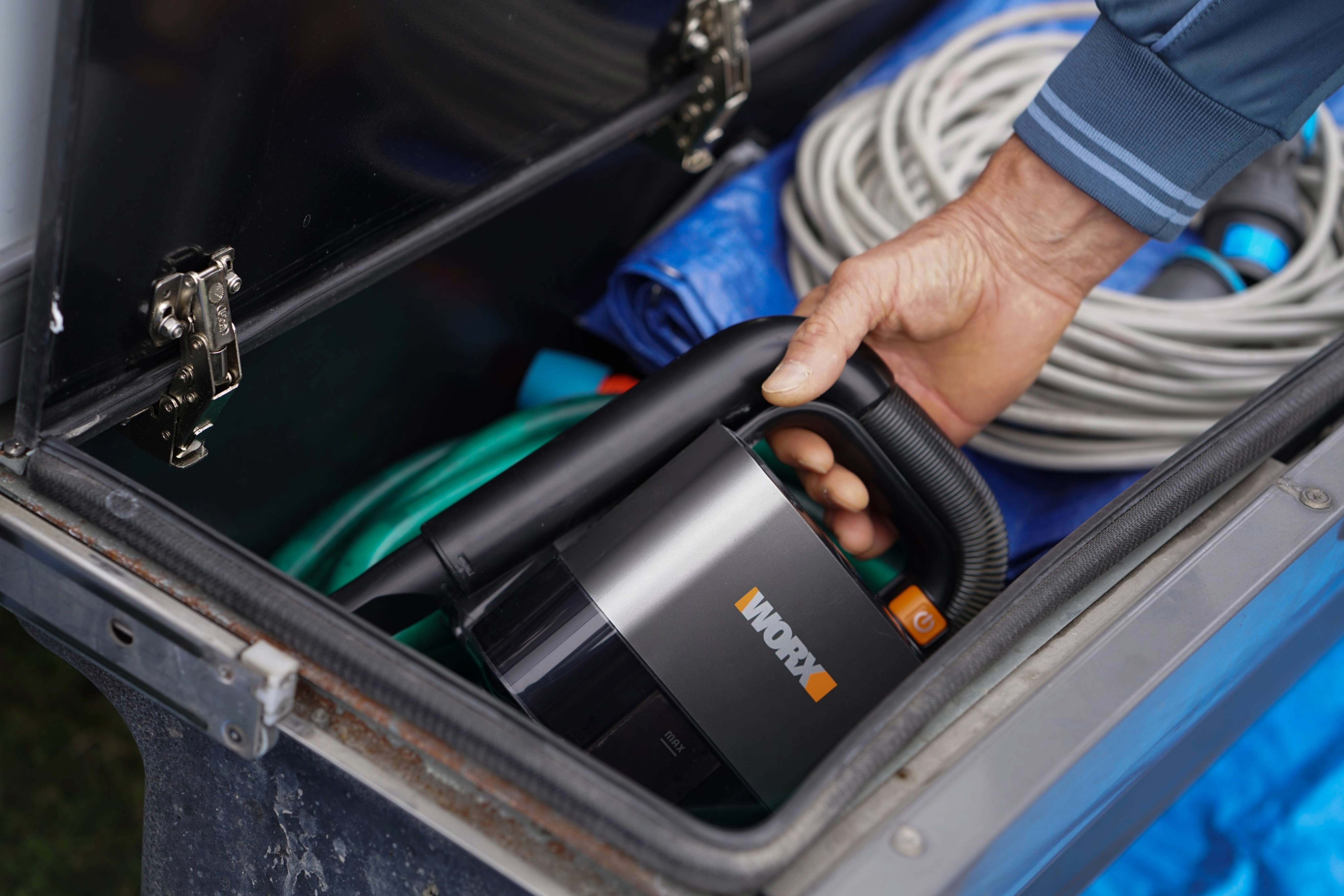 Worx WX030.9 - Aspirador de coche 20V (S/bat)